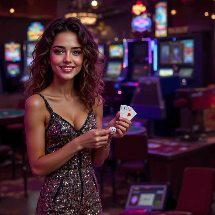 Tampilan antarmuka permainan slot online dan live casino nagaspin99 di layar perangkat mobile pengguna Indonesia